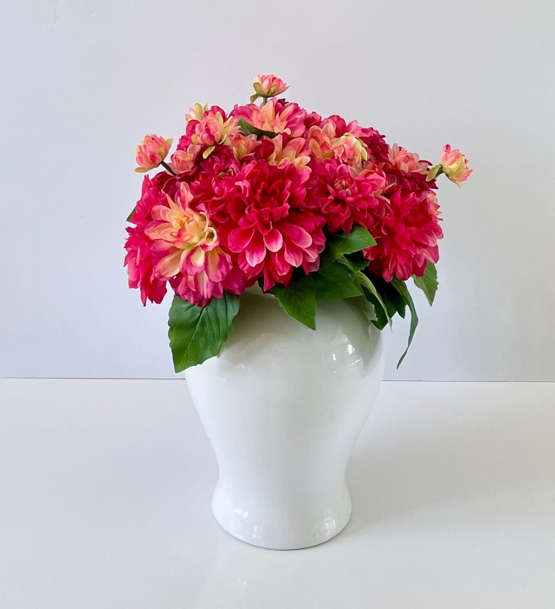 Künstlicher Seidenblumenstrauß 9 Köpfe