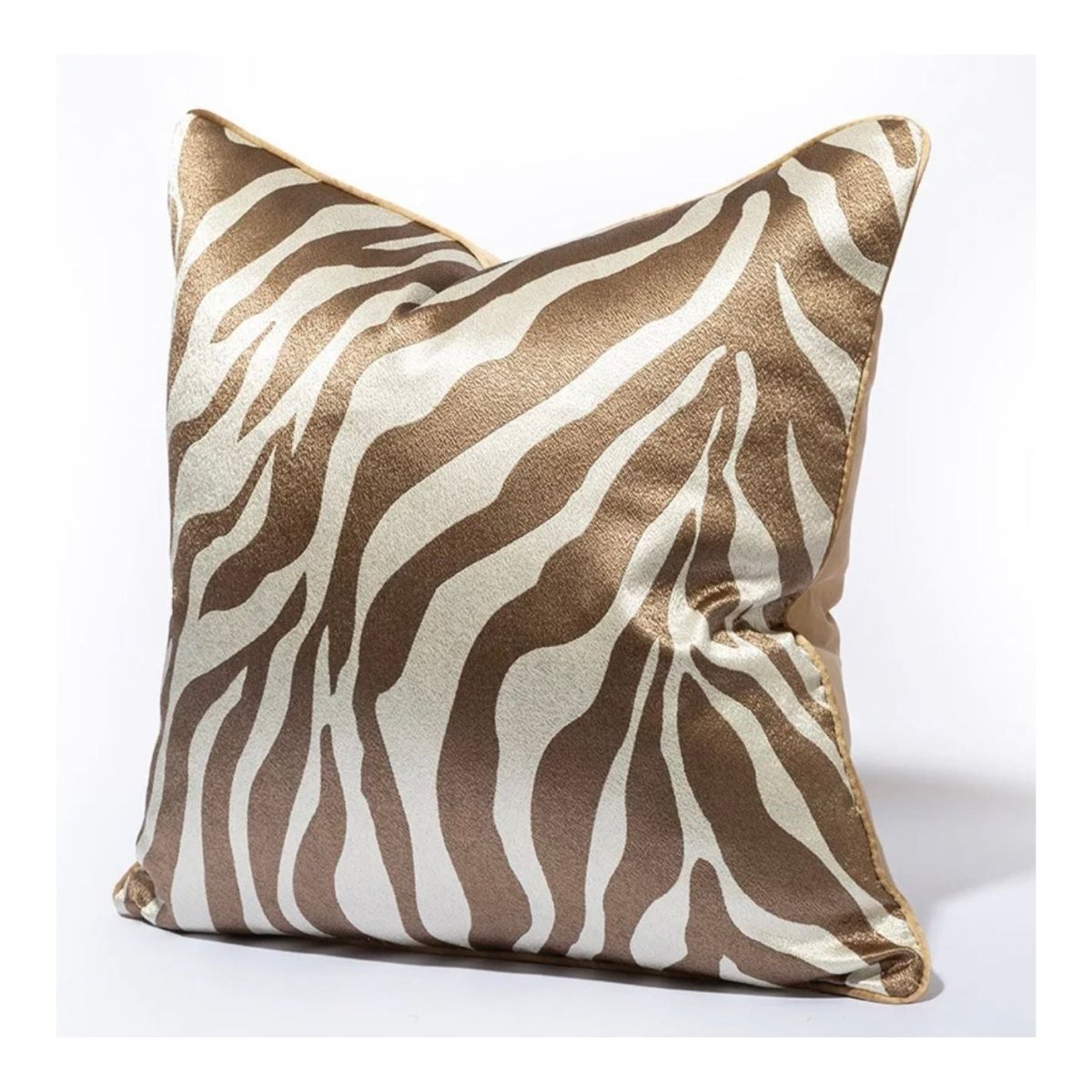 Zebra Druck Kissenbezug 22" x 22" Luxe Kollektionen