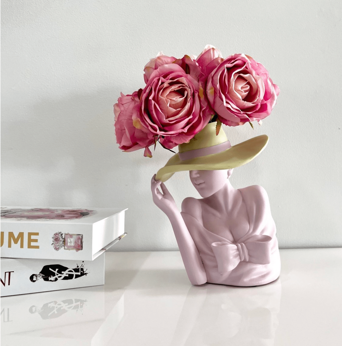 Damen Hut Vase
