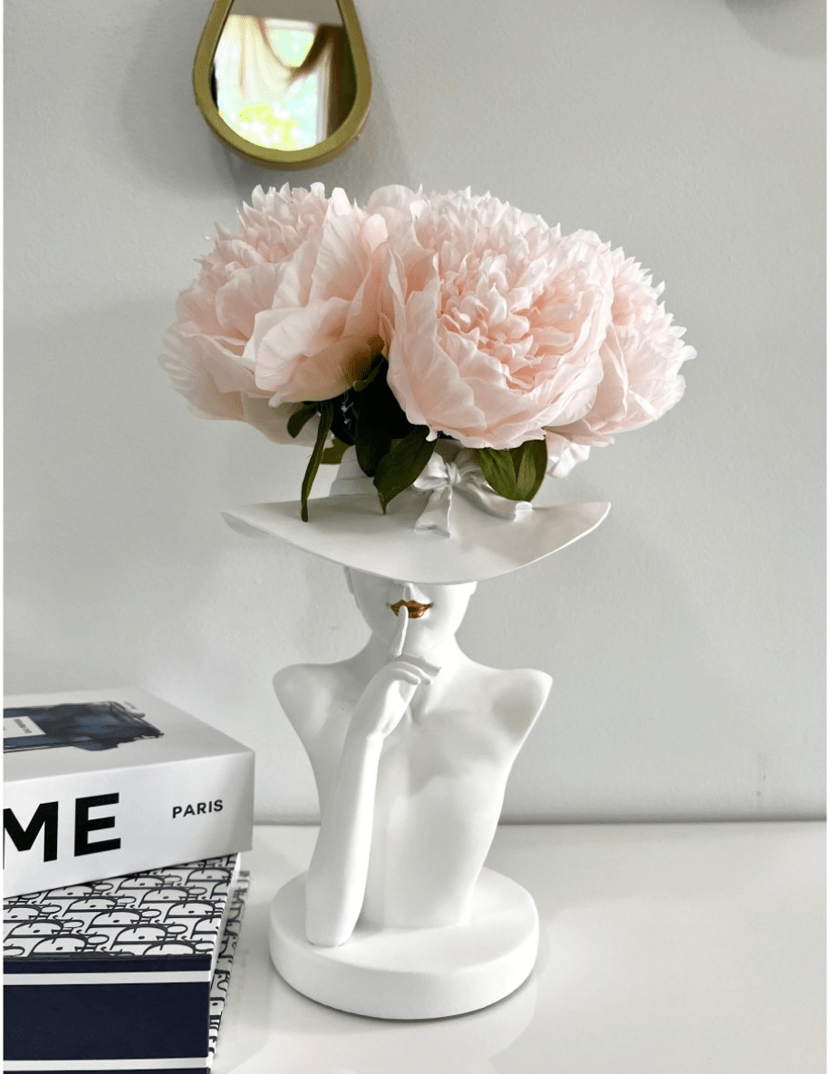 Damen Hut Vase
