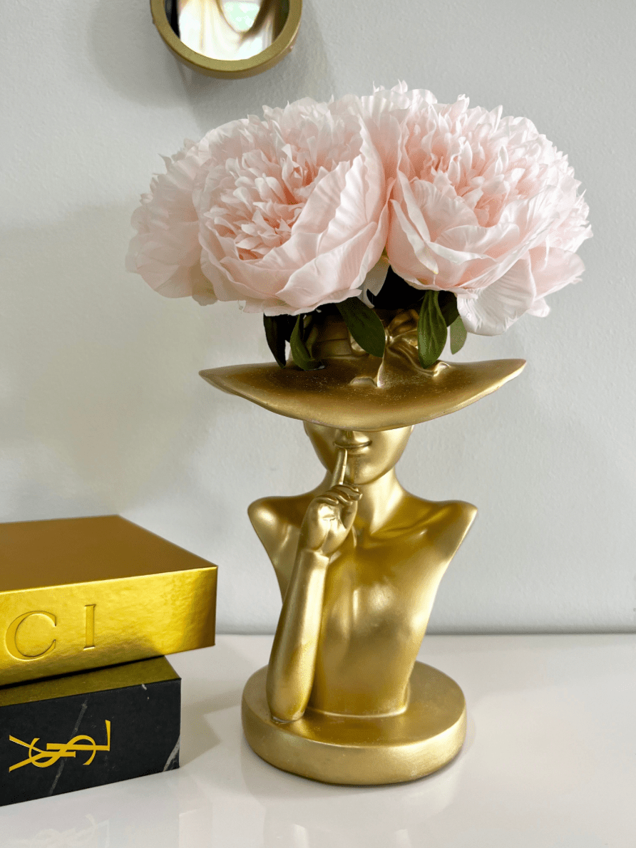 Damen Hut Vase
