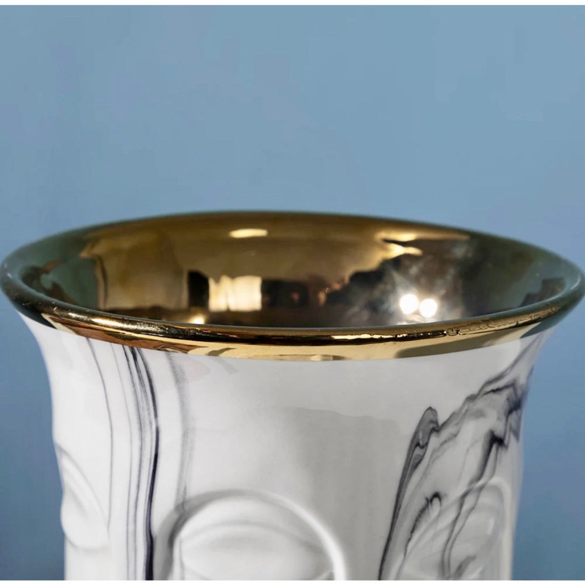 Moderne Kopf-Gesichts-Vase