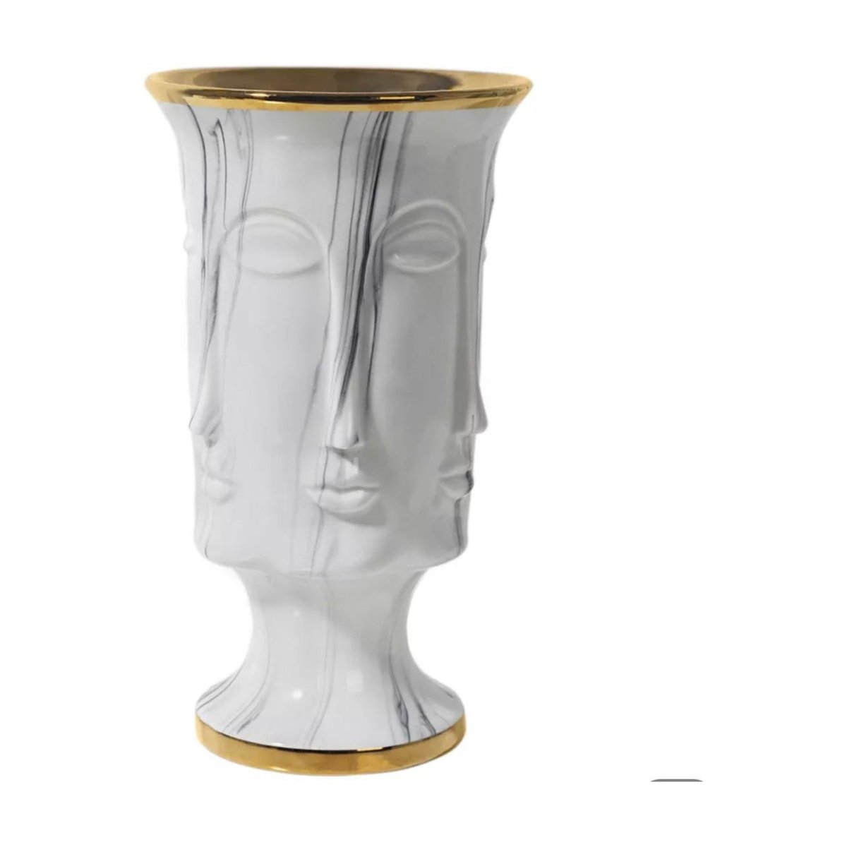 Moderne Kopf-Gesichts-Vase
