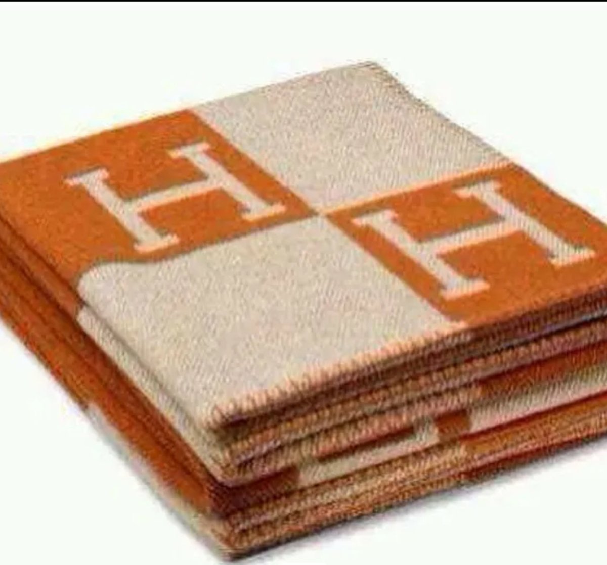 Hochwertige H-Wolldecke Weich Warm Luxuriöse Cashmere-Decke H Beidseitig Dick Gestrickte Decke